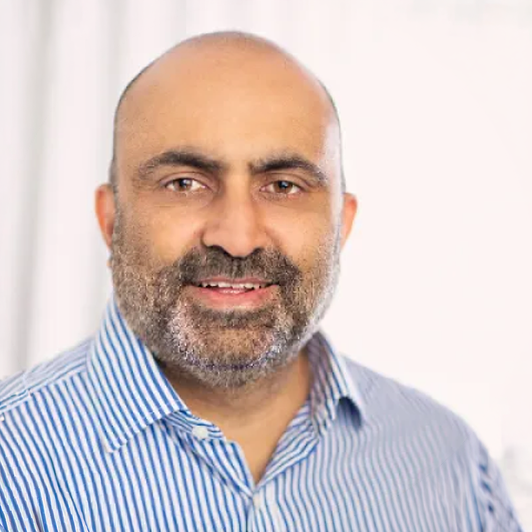 Portrait of Hitendra Merchant